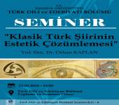 SEMİNER 6: 